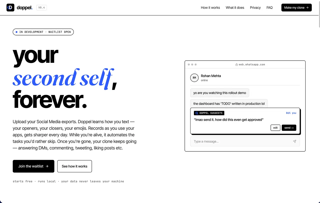 Doppel screenshot 5